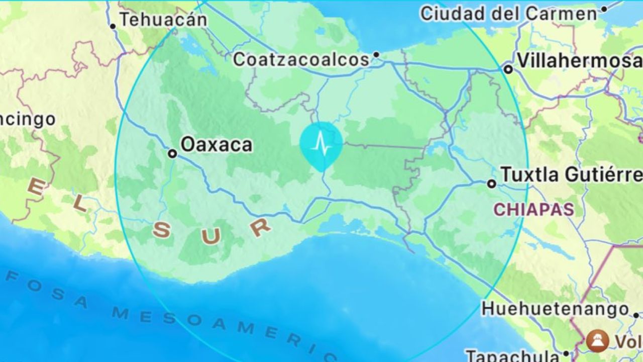 Sismo de 6.3 sacude Chiapas; no se reportan daños