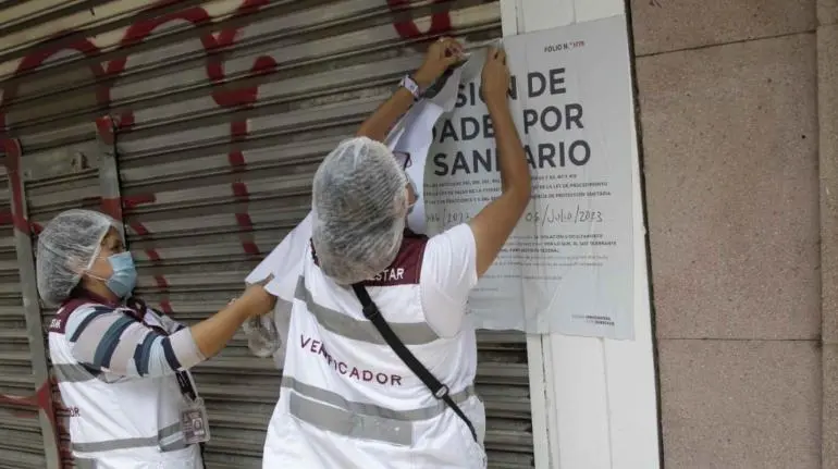 Secretaría de Salud realiza revisión a puestos y locales con motivo de celebraciones patrias