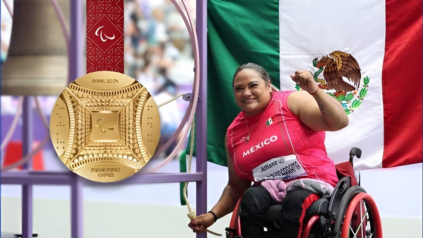 GLORIA ZARZA: PRIMER ORO MEXICANO EN PARÍS