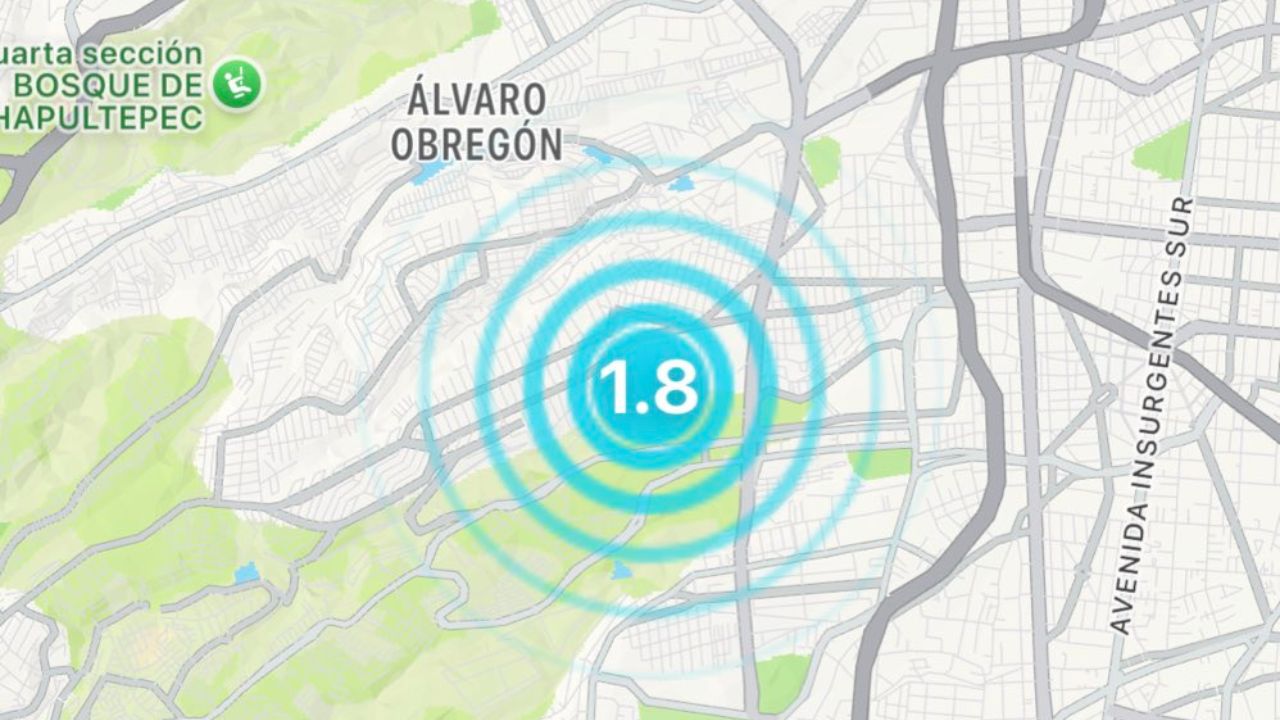 Por segundo día consecutivo se registra microsismo en CDMX