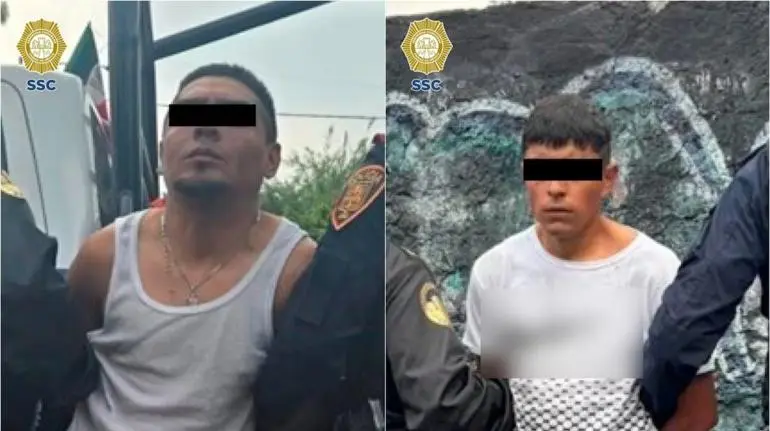 Detienen a dos sujetos armados en Tlacuitlapa Segundo Reacomodo, Álvaro Obregón