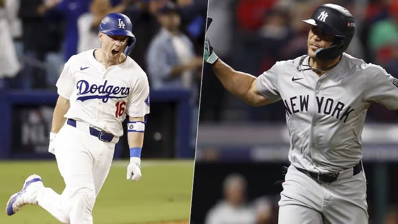 CHOQUE DE TITANES; DODGERS Y YANKEES EN LA SERIE MUNDIAL