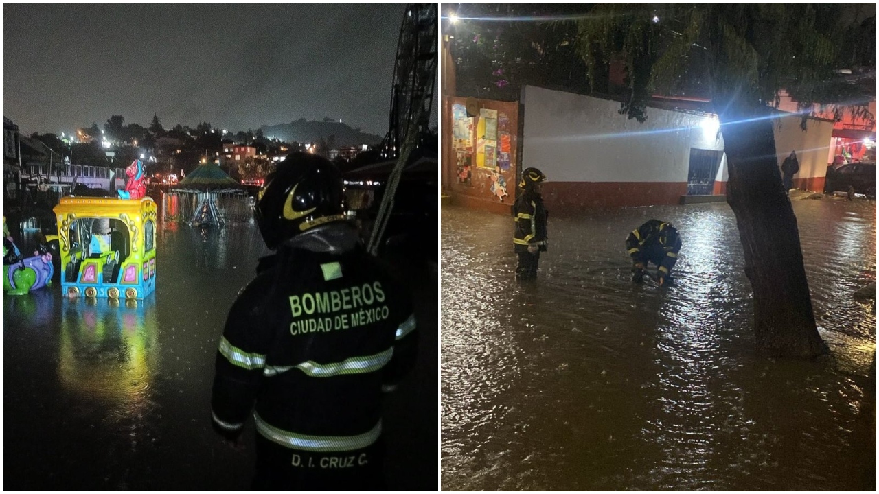 Causan estragos las lluvias Milpa Alta y Xochimilco