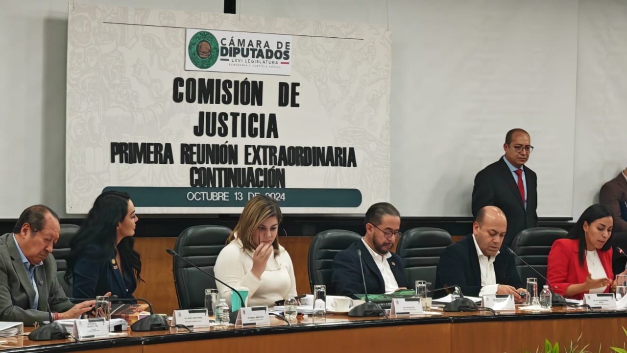 Avanzan en Comisión de Justicia en San Lázaro leyes secundarias de reforma judicial