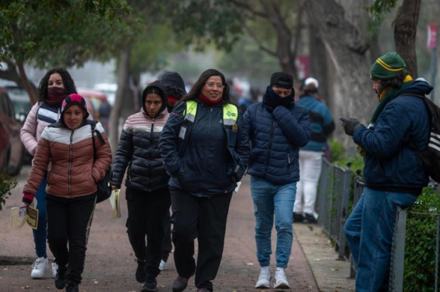 LLEGA FRENTE FRÍO #7 CON HELADAS Y VIENTOS FUERTES