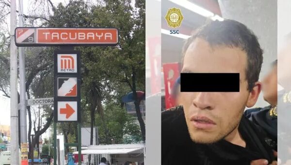 EVALUARÁN SALUD MENTAL DE ATACANTE DEL METRO EN CDMX