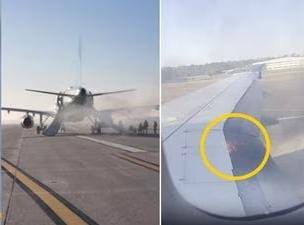 ALARMA EN EL AIRE: INCENDIO EN EL VUELO 1382 DE UNITED AIRLINES