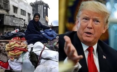 TRUMP PROYECTA TOMAR CONTROL DE GAZA Y REUBICAR A LOS PALESTINOS