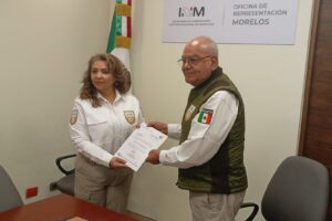 NELLY CAMPOS QUIROZ ASUME LA TITULARIDAD DEL INM EN CUERNAVACA, MORELOS