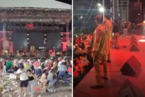 CARNAVAL DE TENOSIQUE TERMINA EN PÁNICO TRAS DISPAROS EN EL CONCIERTO DE LA ARROLLADORA BANDA EL LIMÓN