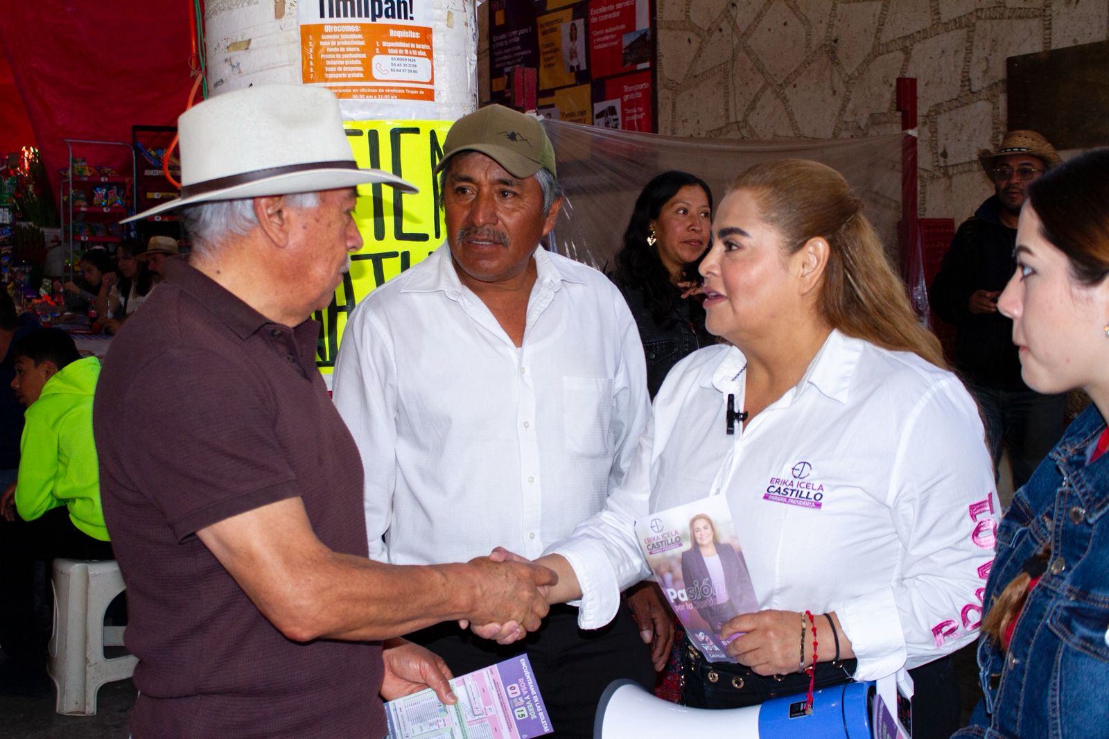 ERIKA ICELA, LA CANDIDATA QUE LLEVA JUSTICIA A CADA RINCÓN