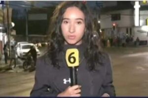 AGREDEN A PERIODISTA DURANTE MARCHA DEL 1 DE MAYO