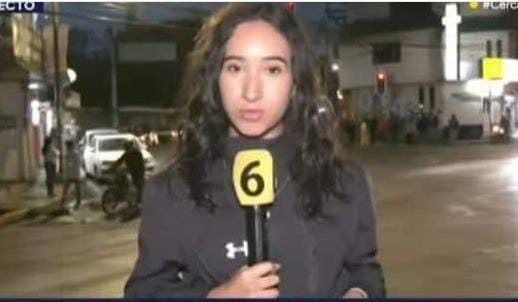 AGREDEN A PERIODISTA DURANTE MARCHA DEL 1 DE MAYO