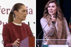 SHEINBAUM EXIGE A EU EXPLICACIÓN POR RETIRO DE VISA A GOBERNADORA