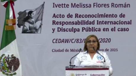 ESTADO MEXICANO PIDE PERDÓN: 12 AÑOS DESPUÉS, RECONOCE DESAPARICIÓN FORZADA DE MELISSA FLORES