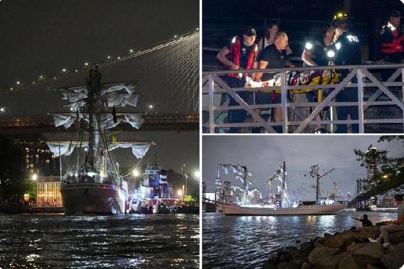 LUTO EN LA ARMADA DE MÉXICO POR ACCIDENTE EN NY