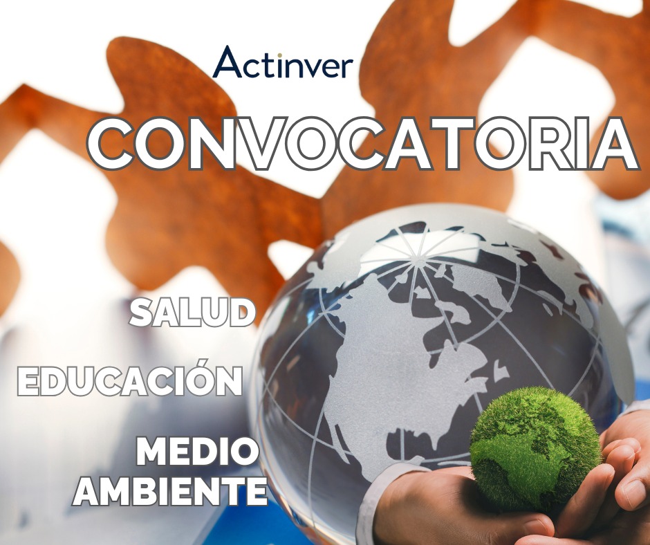 SE ABRE CONVOCATORIA PARA PARTICIPAR EN ACTINVER