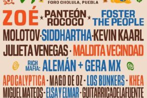 FOSTER THE PEOPLE ENCABEZA EL TECATE COMUNA 2025 EN PUEBLA