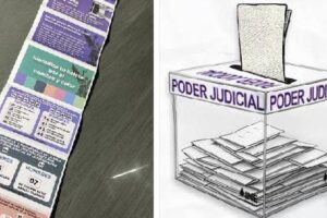 SE VIRALIZAN “ACORDEONES” PARA VOTAR EL 1 DE JUNIO: ¿HERRAMIENTA O DELITO ELECTORAL?