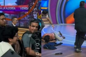 PROTAGONIZA ALBERTO DEL RÍO ARMA ESCÁNDALO EN VIVO EN VENGA LA ALEGRÍA
