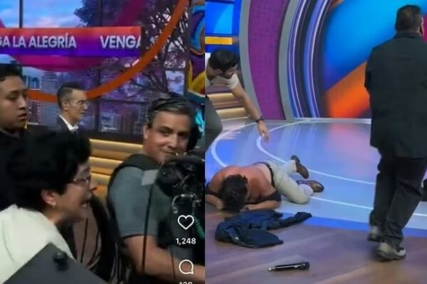 PROTAGONIZA ALBERTO DEL RÍO ARMA ESCÁNDALO EN VIVO EN VENGA LA ALEGRÍA