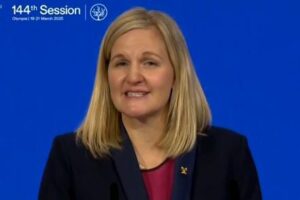 CAMPEONA OLÍMPICA DE ZIMBABUE, PRIMERA PRESIDENTA DEL COI