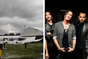 SE CAE EL ESCENARIO Y CON ÉL, EL CONCIERTO DE CAIFANES EN LA FERIA DE LA TALAVERA