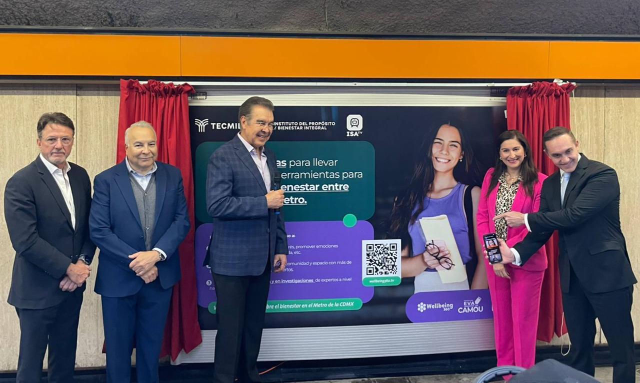 “WELLBEING 360” LLEGA AL METRO CDMX: UNA ALIANZA POR EL BIENESTAR EMOCIONAL DE MILLONES DE USUARIOS
