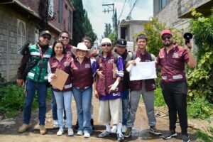 SEMBRADORES DE PAZ RECORREN CALLES DE TEXCOCO PARA FORTALECER EL TEJIDO SOCIAL