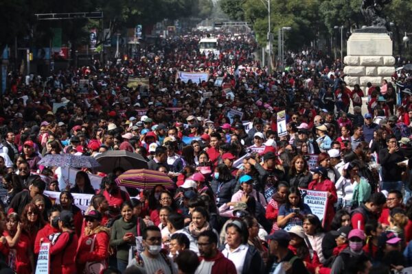 MEGAMARCHA DE LA CNTE PARALIZARÁ LA CDMX