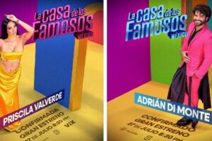 PRISCILA VALVERDE Y ADRIÁN DI MONTE INGRESAN A LA CASA DE LOS FAMOSOS 3