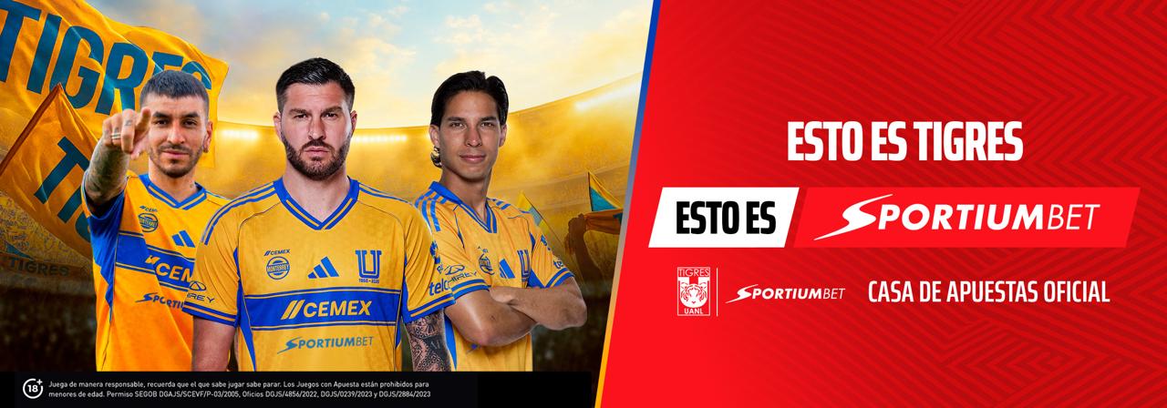SPORTIUMBET SE UNE A CLUB TIGRES COMO CASA DE APUESTAS OFICIAL