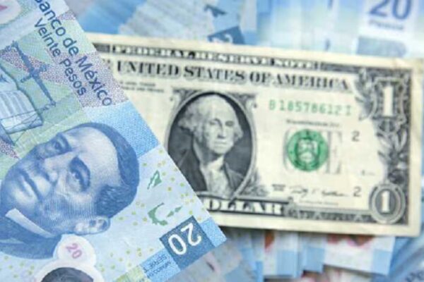 Peso mexicano ligó jornada de apreciación; cerró en $18.73 por dólar
