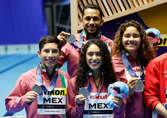 “Son un símbolo de México”: Sheinbaum propuso que medallistas impartieran pláticas a estudiantes