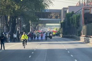 Varias marchas y bloqueos alteraron la movilidad en la CDMX el 6 de agosto
