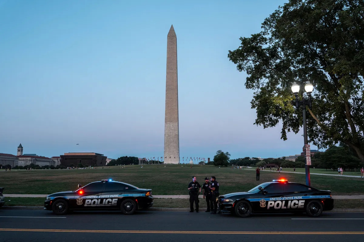 Trump ordena reforzar la seguridad en Washington; dijo que CDMX es más peligrosa