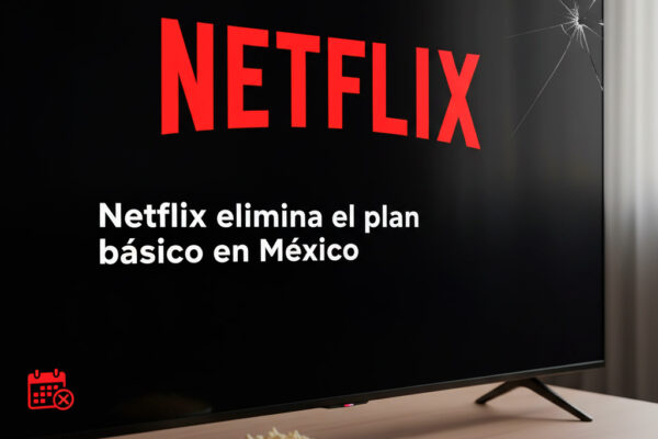 Netflix elimina el plan Básico en México: migración automática al “Estándar con anuncios” y fechas clave