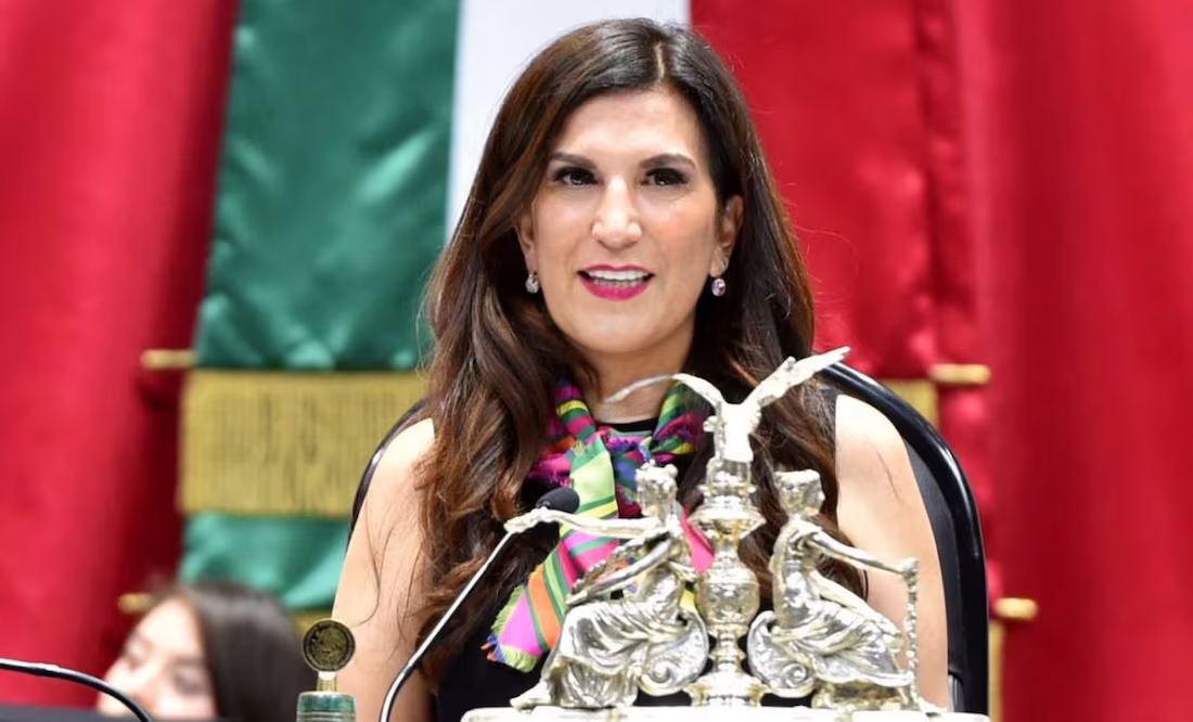 Kenia López Rabadán asume la presidencia de la Cámara de Diputados en un hecho histórico para el Congreso