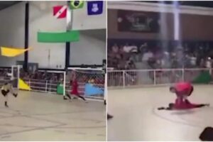 Portero brasileño muere tras recibir un balonazo en el pecho durante un partido