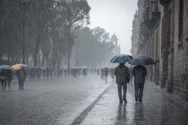Tormentas miércoles y jueves: SMN prevé lluvias fuertes en el sureste y chubascos en la Península