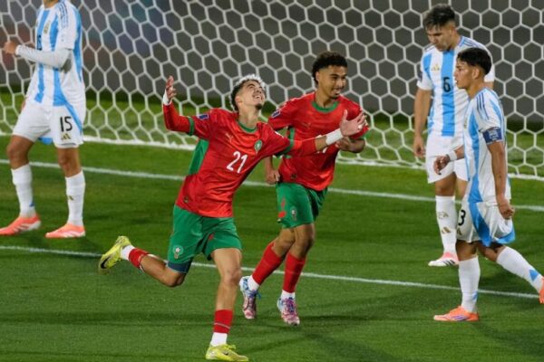 Argentina cae ante Marruecos y pierde el título de la Sub 20