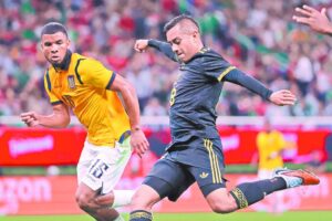 México empata en el ensayo del mundial