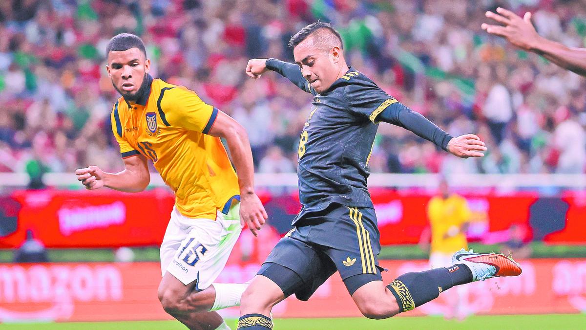 México empata en el ensayo del mundial