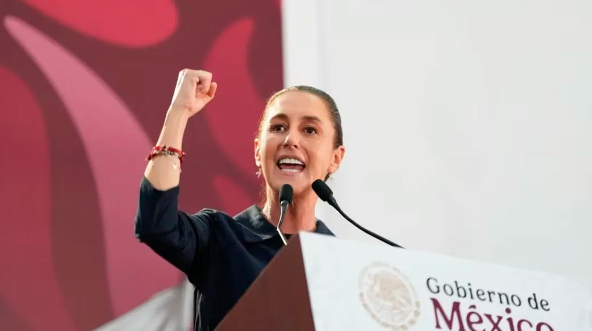 Sheinbaum celebra su primer año de mandato con acto masivo en el Zócalo