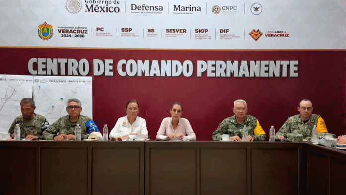 Gobierno de México reporta avances en atención a afectados por lluvias en Veracruz, Puebla, Hidalgo, Querétaro y San Luis Potosí