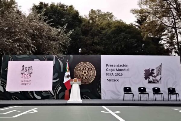 Sheinbaum presenta Mundial 2026 en Los Pinos ante 5.5 millones de visitantes esperados