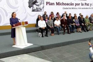 Sheinbaum lanza Plan Michoacán por la Paz con 57 mil MDP contra la violencia