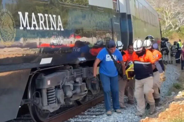 Dan a conocer las víctimas mortales del descarrilamiento del Tren Interoceánico en Oaxaca