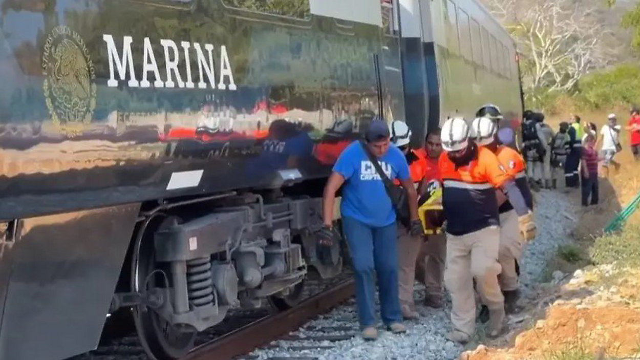 Dan a conocer las víctimas mortales del descarrilamiento del Tren Interoceánico en Oaxaca