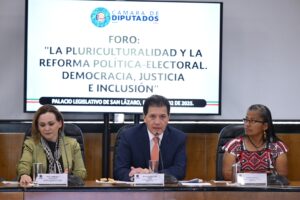Lobo Román coloca a los pueblos originarios en el centro del debate rumbo a la reforma electoral